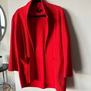 J.Crew Sophie Red Sweater Jacket (Perfect for the holidays and beyond!)